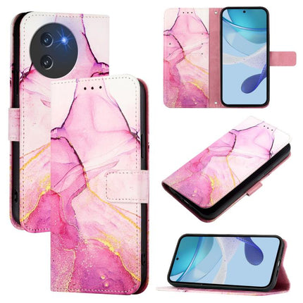PT003 Marble Pattern Flip Leather Phone Case, For Doogee Note 56 / Note 56 Pro, For Doogee Note 59 / Note 59 Pro, For Doogee N55 Plus