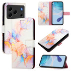 For Doogee Note 56 / Note 56 Pro / Galaxy Marble White