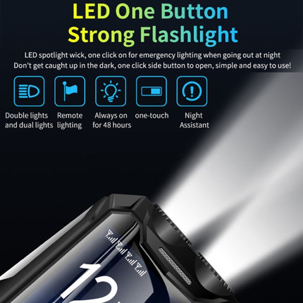 Q9-1 4G Elder Keypad Rugged Phone, 3.5 inch, 4500mAh, 21 Keys, SOS, FM, Network: 4G, Dual SIM