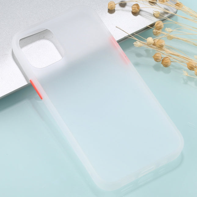 Funda protectora de TPU + PC esmerilada a prueba de golpes de la serie Skin Feel, para iPhone 12 mini, para iPhone 12/12 Pro, para iPhone 12 Pro Max