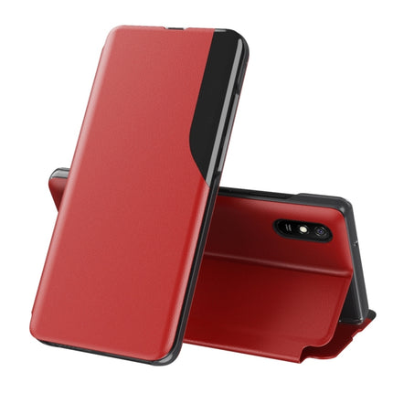 Attraction Flip Holder Leather Phone Case, For Xiaomi Mi 10 / Mi 10 Pro, For Xiaomi Redmi 9C, For Xiaomi Redmi 9A, For Xiaomi Redmi Note 8, For Xiaomi Redmi Note 9 Pro