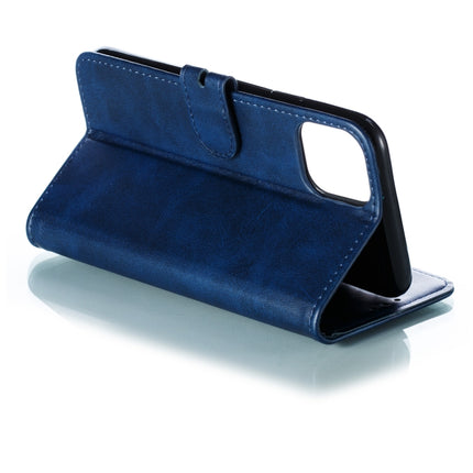 Horizontale Klapphülle aus Leder mit geprägtem „Happy Cat“-Muster, Halter, Kartenfächern, Geldbörse und Bilderrahmen, für iPhone 12/12 Pro, für iPhone 12 Pro Max