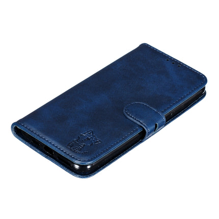 Horizontale Klapphülle aus Leder mit geprägtem „Happy Cat“-Muster, Halter, Kartenfächern, Geldbörse und Bilderrahmen, für iPhone 12/12 Pro, für iPhone 12 Pro Max