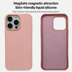 Liquid Silicone Phone MagSafe Case