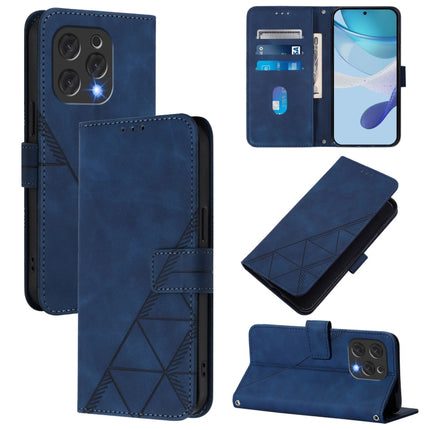Crossbody 3D Embossed Flip Leather Phone Case, For Doogee Note 56 / Note 56 Pro, For Doogee N60 Pro, For Doogee Note 59 / Note 59 Pro, For Doogee N55 Plus