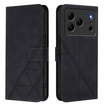 Crossbody 3D Embossed Flip Leather Phone Case, For Doogee Note 56 / Note 56 Pro, For Doogee N60 Pro, For Doogee Note 59 / Note 59 Pro, For Doogee N55 Plus