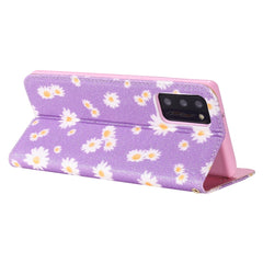 Glittering Daisy Magnetic Horizontal Flip Leather Case with Holder & Card Slots & Photo Frame, For Samsung Galaxy Note20, For Samsung Galaxy Note20 Ultra, For iPhone 12 Pro Max, For iPhone 12 / 12 Pro, For iPhone 12 mini