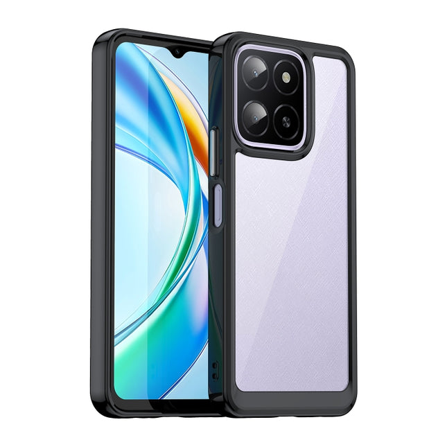 Colorful Series Acrylic Hybrid TPU Phone Case, For Honor X6b, For Honor X6a