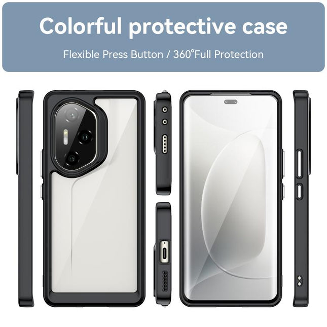 Colorful Series Acrylic Hybrid TPU Phone Case, For Honor 300 Pro, For Honor 300, For Honor X9c, For Honor Magic7 Pro