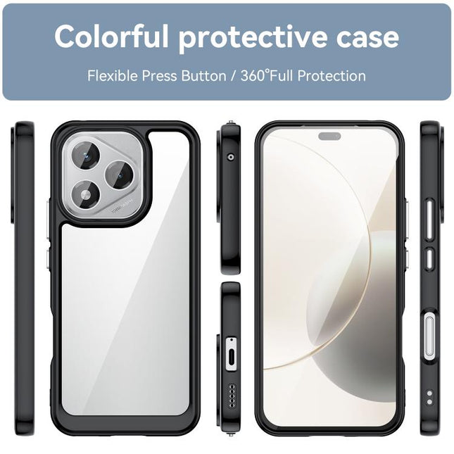 Colorful Series Acrylic Hybrid TPU Phone Case, For Honor 400 Lite Global, For Honor 400 Global 156.5mm, For Honor Magic7 Lite, For Honor 300 Ultra