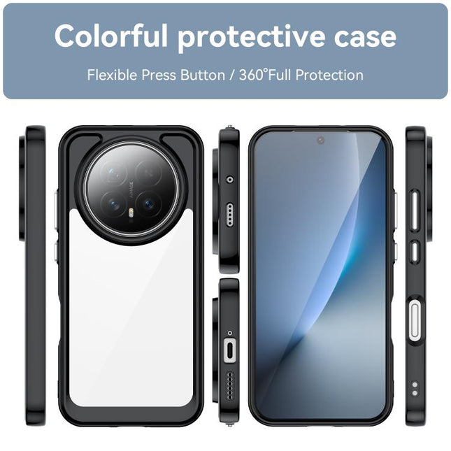 Colorful Series Acrylic Hybrid TPU Phone Case, For Honor Magic8, For Honor X9d 5G, For Honor X7d 5G, For Honor X5c Plus
