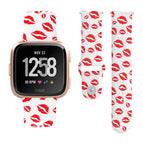 For Fitbit Versa 2 / Lite / Red Lips