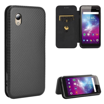 Carbon Fiber Texture Magnetic Horizontal Flip TPU + PC + PU Leather Case with Card Slot, For ZTE nubia Red Magic 5S, For ZTE Axon 11 5G, For ZTE Blade A3 Lite, For ZTE A1 ZTG01 5G