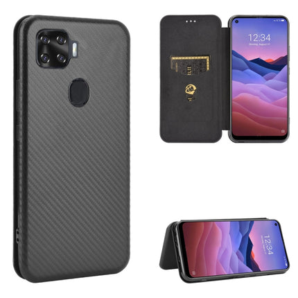 Carbon Fiber Texture Magnetic Horizontal Flip TPU + PC + PU Leather Case with Card Slot, For ZTE nubia Red Magic 5S, For ZTE Axon 11 5G, For ZTE Blade A3 Lite, For ZTE A1 ZTG01 5G
