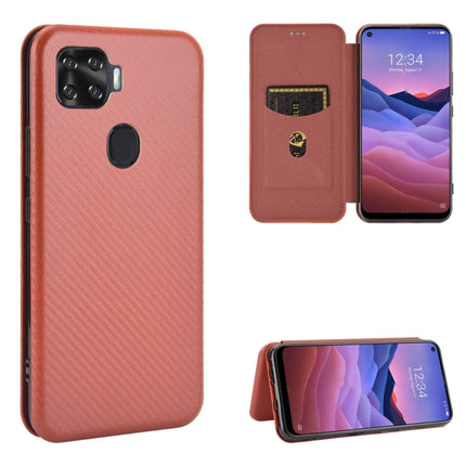 Carbon Fiber Texture Magnetic Horizontal Flip TPU + PC + PU Leather Case with Card Slot, For ZTE nubia Red Magic 5S, For ZTE Axon 11 5G, For ZTE Blade A3 Lite, For ZTE A1 ZTG01 5G