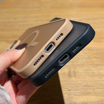 Frosted Skin Feel MagSafe Phone Case, For iPhone 13 Pro Max, For iPhone 13 Pro, For iPhone 13, For iPhone 12