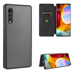 For LG Velvet / Black