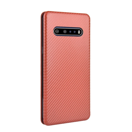 Carbon Fiber Texture Magnetic Horizontal Flip TPU + PC + PU Leather Case with Card Slot, For LG V60 ThinQ 5G, For BlackBerry KEY2, For BlackBerry Keyone, For Asus ROG Phone 3 ZS661KS, For Asus ROG Phone II