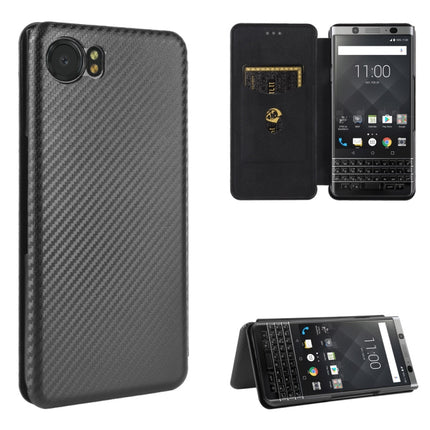 Carbon Fiber Texture Magnetic Horizontal Flip TPU + PC + PU Leather Case with Card Slot, For LG V60 ThinQ 5G, For BlackBerry KEY2, For BlackBerry Keyone, For Asus ROG Phone 3 ZS661KS, For Asus ROG Phone II