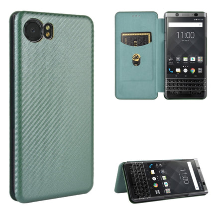 Carbon Fiber Texture Magnetic Horizontal Flip TPU + PC + PU Leather Case with Card Slot, For LG V60 ThinQ 5G, For BlackBerry KEY2, For BlackBerry Keyone, For Asus ROG Phone 3 ZS661KS, For Asus ROG Phone II