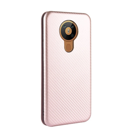 Carbon Fiber Texture Magnetic Horizontal Flip TPU + PC + PU Leather Case with Card Slot, For Nokia 5.3, For Nokia C1, For Nokia C2, For Nokia 1.3