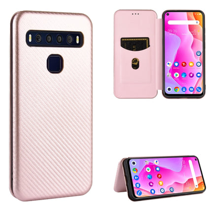 Carbon Fiber Texture Magnetic Horizontal Flip TPU + PC + PU Leather Case with Card Slot, For Nokia 2.3, For Nokia 7.2 & 6.2, For TCL 10 Pro, For TCL 10 Lite