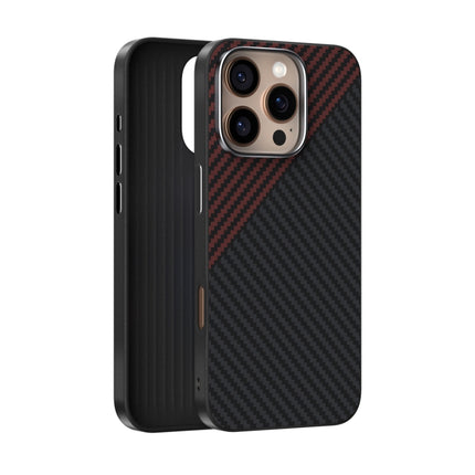 ABEEL C Carbon Fiber Series 6D Micro Relief MagSafe Phone Case, For iPhone 18 Pro / 17 Pro, For iPhone 18 Pro Max / 17 Pro Max, For iPhone 17e / 16e, For iPhone 17, For iPhone Air, For iPhone 16 Pro Max