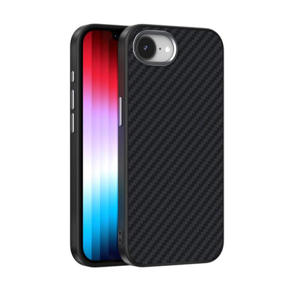 ABEEL C Carbon Fiber Series 6D Micro Relief MagSafe Phone Case, For iPhone 18 Pro / 17 Pro, For iPhone 18 Pro Max / 17 Pro Max, For iPhone 17e / 16e, For iPhone 17, For iPhone Air, For iPhone 16 Pro Max