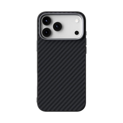 ABEEL C Carbon Fiber Series 6D Micro Relief MagSafe Phone Case, For iPhone 18 Pro / 17 Pro, For iPhone 18 Pro Max / 17 Pro Max, For iPhone 17e / 16e, For iPhone 17, For iPhone Air, For iPhone 16 Pro Max