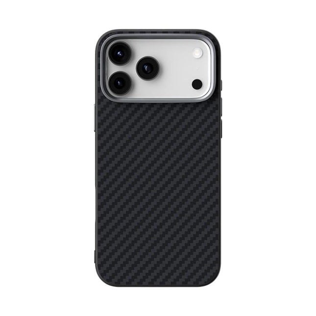ABEEL C Carbon Fiber Series 6D Micro Relief MagSafe Phone Case, For iPhone 18 Pro / 17 Pro, For iPhone 18 Pro Max / 17 Pro Max, For iPhone 17e / 16e, For iPhone 17, For iPhone Air, For iPhone 16 Pro Max
