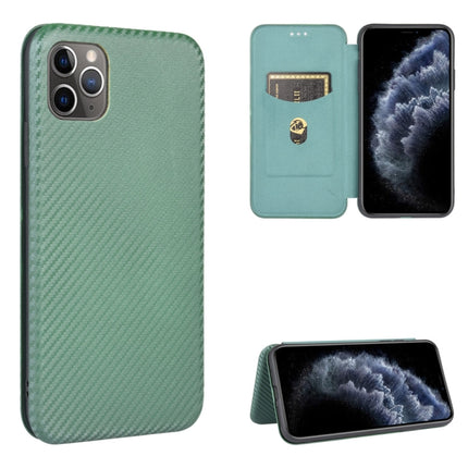 Carbon Fiber Texture Magnetic Horizontal Flip TPU + PC + PU Leather Case with Card Slot, For iPhone 11 Pro, For iPhone 6 / 6s, For iPhone 6 Plus / 6s Plus, For iPhone 11 Pro Max