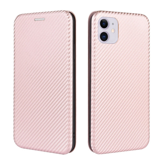 Carbon Fiber Texture Magnetic Horizontal Flip TPU + PC + PU Leather Case with Card Slot, For iPhone 12 / 12 Pro, For iPhone 12 Pro Max, For iPhone 7 / 8 / SE 2020 / SE 2022, For iPhone 7 Plus / 8 Plus, For iPhone XR, For iPhone XS Max