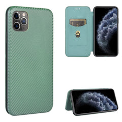 Carbon Fiber Texture Magnetic Horizontal Flip TPU + PC + PU Leather Case with Card Slot, For iPhone 12 / 12 Pro, For iPhone 12 Pro Max, For iPhone 7 / 8 / SE 2020 / SE 2022, For iPhone 7 Plus / 8 Plus, For iPhone XR, For iPhone XS Max