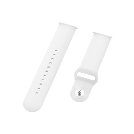 18mm SLR Buckle Fashion Silicone Strap, Size: Large Size, For Garmin Vivomove 3s / 4s
