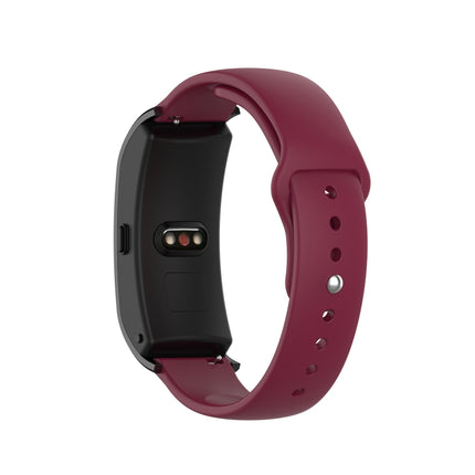 18mm SLR Buckle Fashion Silicone Strap, Size: Small Code, For Garmin Vivomove 3s / 4s