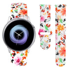 For Samsung Galaxy Active2 / Birds And Flowers