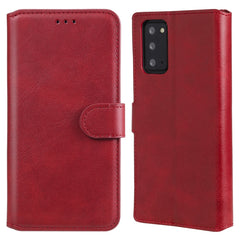 Classic Calf Texture PU + TPU Horizontal Flip Leather Case, with Holder & Card Slots & Wallet, For Xiaomi Redmi 9A, For Huawei Honor 9X Lite, For Samsung Galaxy Note 20, For Samsung Galaxy Note 20 Ultra, For Sony Xperia 10 II, For OPPO Reno4 Pro 5G