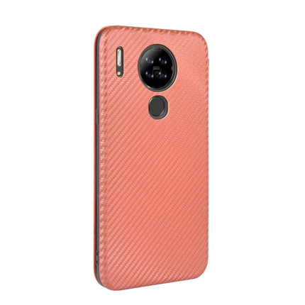 Carbon Fiber Texture Magnetic Horizontal Flip TPU + PC + PU Leather Case with Card Slot, For Blackview A80, For Blackview A80 Pro, For Oukitel C19, For Blackview BV5500 / BV5500 Pro / BV5500 Plus