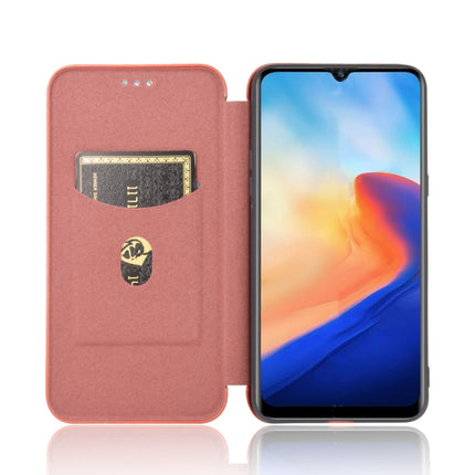 Carbon Fiber Texture Magnetic Horizontal Flip TPU + PC + PU Leather Case with Card Slot, For Blackview A80, For Blackview A80 Pro, For Oukitel C19, For Blackview BV5500 / BV5500 Pro / BV5500 Plus