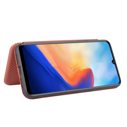 Carbon Fiber Texture Magnetic Horizontal Flip TPU + PC + PU Leather Case with Card Slot, For Blackview A80, For Blackview A80 Pro, For Oukitel C19, For Blackview BV5500 / BV5500 Pro / BV5500 Plus