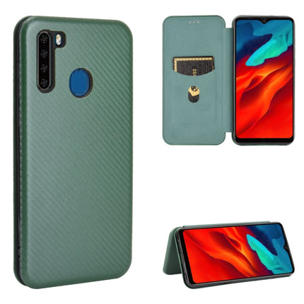 Carbon Fiber Texture Magnetic Horizontal Flip TPU + PC + PU Leather Case with Card Slot, For Blackview A80, For Blackview A80 Pro, For Oukitel C19, For Blackview BV5500 / BV5500 Pro / BV5500 Plus