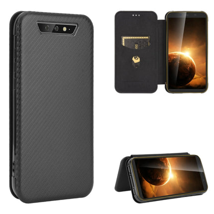 Carbon Fiber Texture Magnetic Horizontal Flip TPU + PC + PU Leather Case with Card Slot, For Blackview A80, For Blackview A80 Pro, For Oukitel C19, For Blackview BV5500 / BV5500 Pro / BV5500 Plus