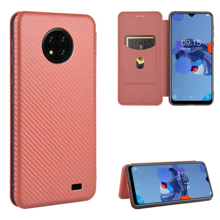 Carbon Fiber Texture Magnetic Horizontal Flip TPU + PC + PU Leather Case with Card Slot, For Blackview A80, For Blackview A80 Pro, For Oukitel C19, For Blackview BV5500 / BV5500 Pro / BV5500 Plus