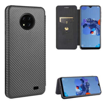 Carbon Fiber Texture Magnetic Horizontal Flip TPU + PC + PU Leather Case with Card Slot, For Blackview A80, For Blackview A80 Pro, For Oukitel C19, For Blackview BV5500 / BV5500 Pro / BV5500 Plus