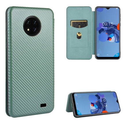 Carbon Fiber Texture Magnetic Horizontal Flip TPU + PC + PU Leather Case with Card Slot, For Blackview A80, For Blackview A80 Pro, For Oukitel C19, For Blackview BV5500 / BV5500 Pro / BV5500 Plus