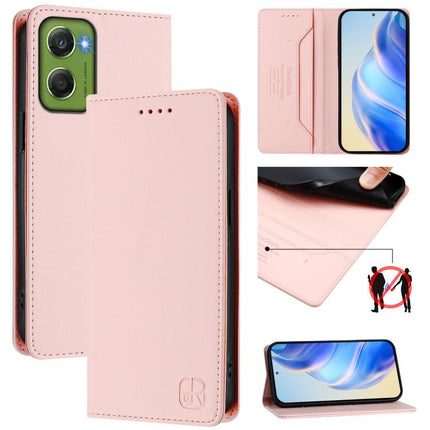 RC01 Dual-Folded Magnetic Suction RFID Leather Phone Case, For Motorola Edge 70 5G / Moto X70 Air 5G, For Motorola Moto G06 4G, For Motorola Edge 60 Pro / 60s Pro
