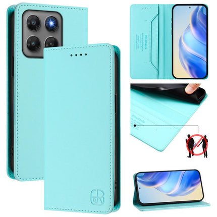 RC01 Dual-Folded Magnetic Suction RFID Leather Phone Case, For Motorola Moto G Max / G87 / G77 / G67, For Motorola Moto G47 / G37 Power 5G, For Motorola Edge 70 Pro 5G