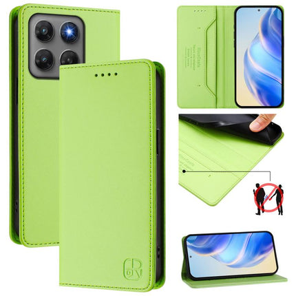 RC01 Dual-Folded Magnetic Suction RFID Leather Phone Case, For Motorola Moto G Max / G87 / G77 / G67, For Motorola Moto G47 / G37 Power 5G, For Motorola Edge 70 Pro 5G