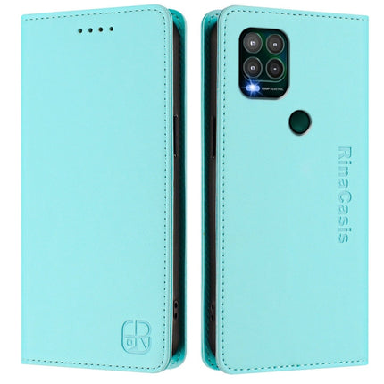 RC01 Dual-Folded Magnetic Suction RFID Leather Phone Case, For Motorola Moto G Stylus 5G 2021, For Motorola Moto G60 / G40 Fusion, For Motorola Moto G30 / G20 / G10