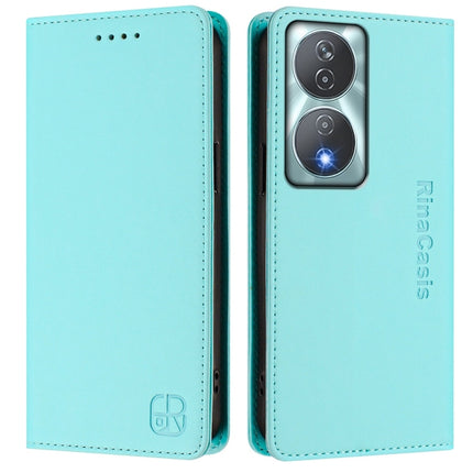 RC01 Dual-Folded Magnetic Suction RFID Leather Phone Case, For Honor 90 Smart / X7b 5G / 4G Global, For Honor Magic6 Pro Global, For Honor Magic6 Global